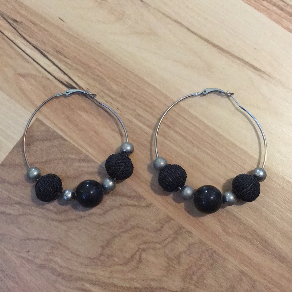 Hoop earrings